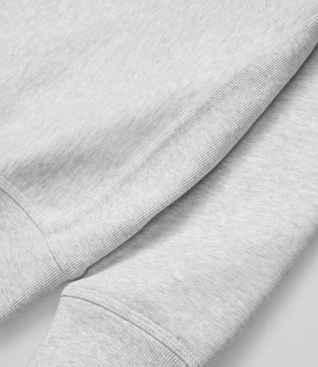 CARHARTT WIP Half Zip American Script Sweat - Ash Heather