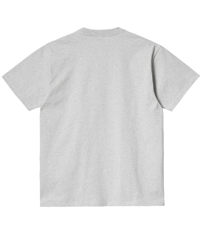 CARHARTT WIP S/S American Script T-Shirt - Ash Heather