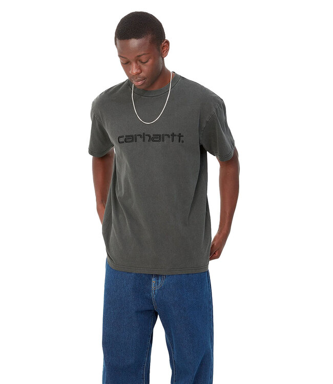 CARHARTT WIP S/S Duster T-Shirt - Black/Garment Dyed