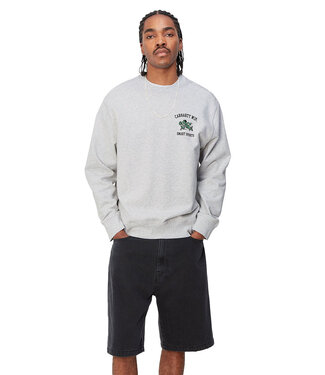 CARHARTT WIP Smart Sports Sweat - Ash Heather