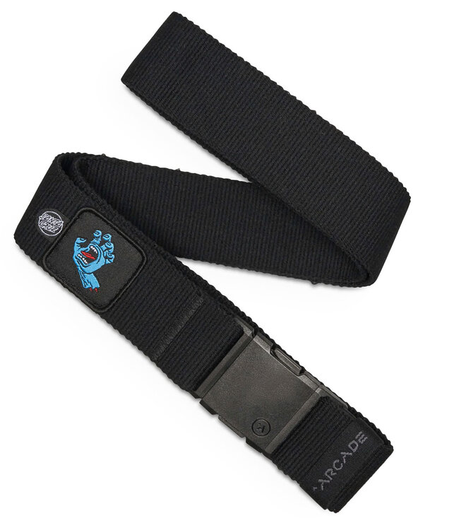 ARCADE BELTS Santa Cruz Screaming Hand Belt - Black