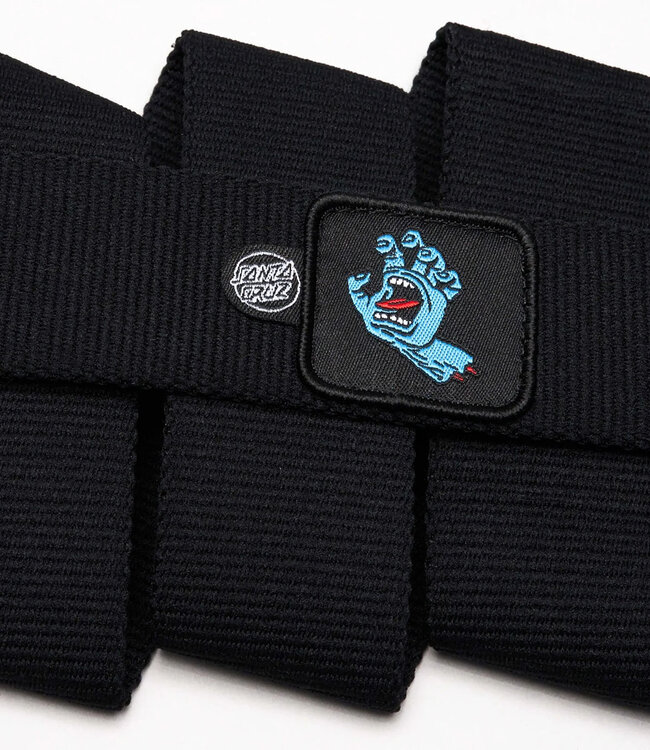 ARCADE BELTS Santa Cruz Screaming Hand Belt - Black