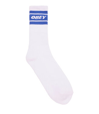 OBEY Cooper Ii Socks - White/Surf Blue