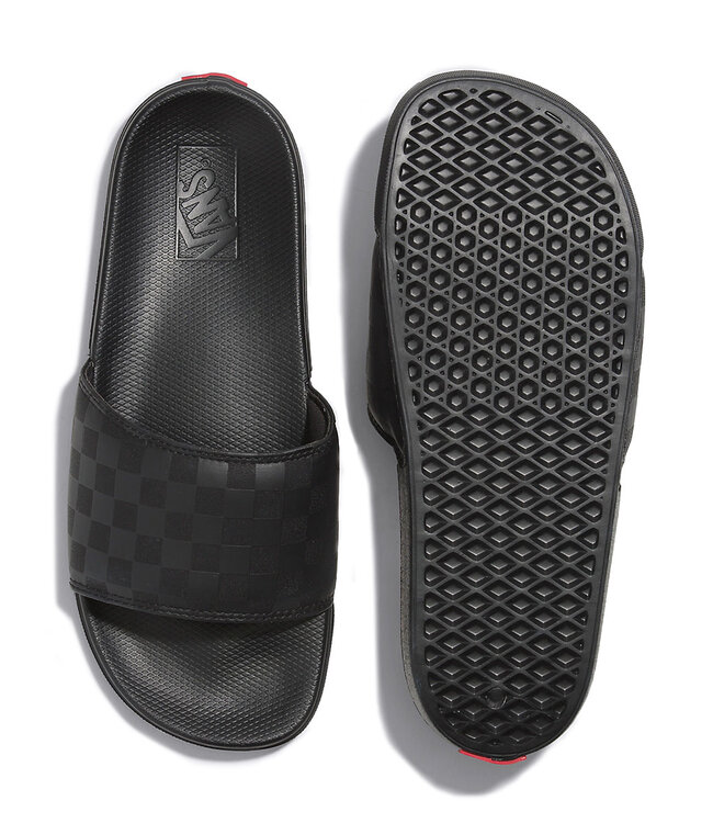 VANS 105 La Costa Slide-On - Checkered Black/Black
