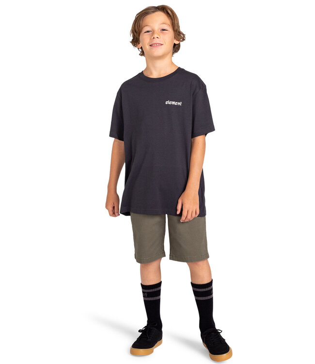 ELEMENT Dragon T-Shirt Youth - Off Black