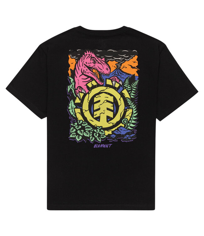 ELEMENT Jurassic Kids T-Shirt - Flint Black