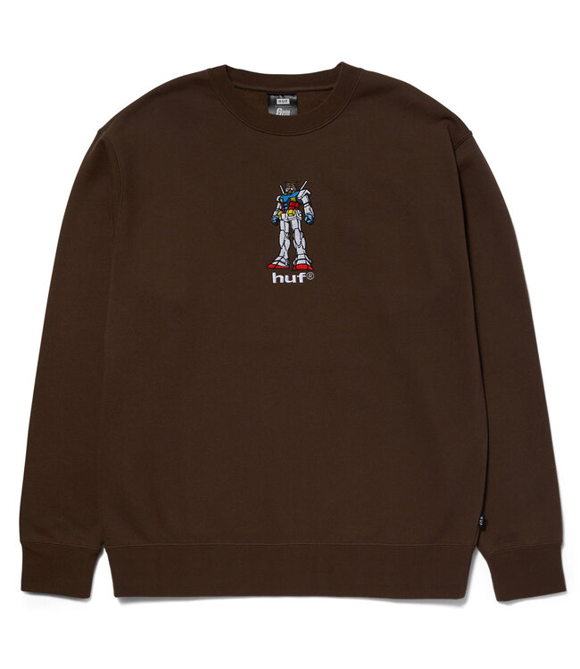 HUF Gundam 79 Crewneck - Chocolate