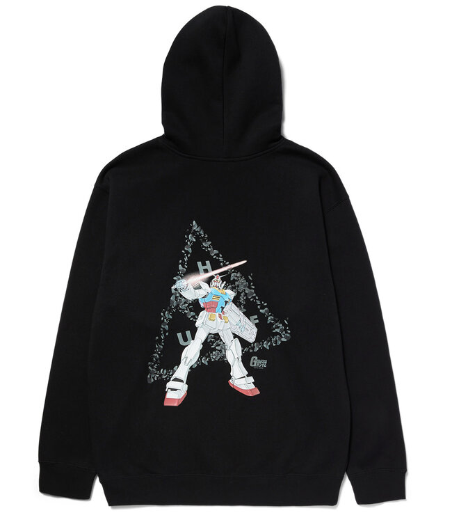 HUF Gundam Tt Hoodie - Black