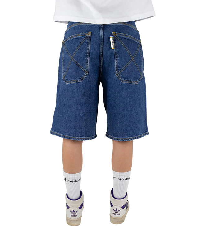 HOMEBOY X-Tra Monster Denim Short - Washed Blue