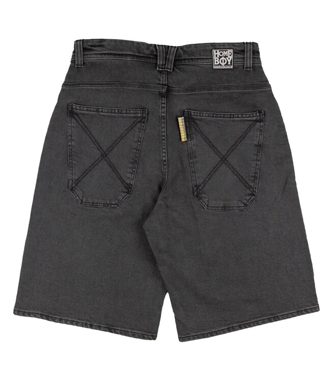 HOMEBOY X-Tra Monster Denim Short - Washed Grey