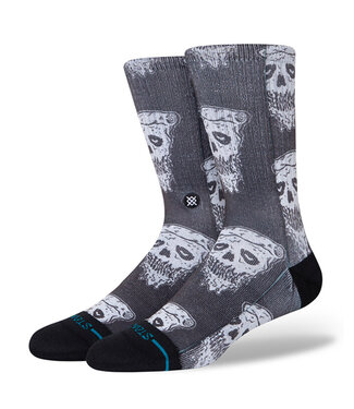 STANCE Pizza Face - White/Black