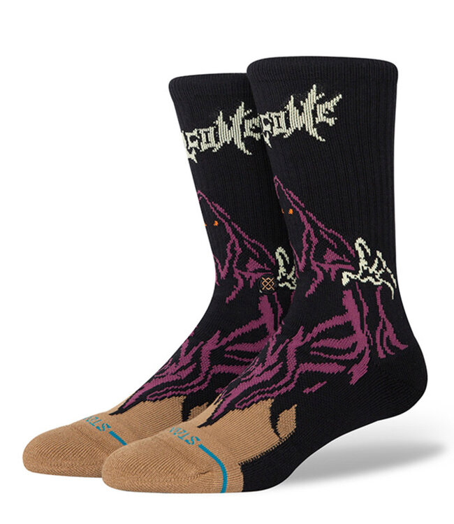 STANCE Welcome Skelly Crew - Black