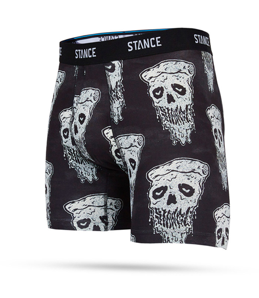 STANCE Pizza Face Boxer Brief - Black/White