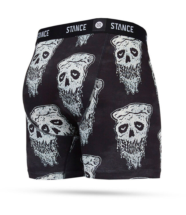 STANCE Pizza Face Boxer Brief - Black/White