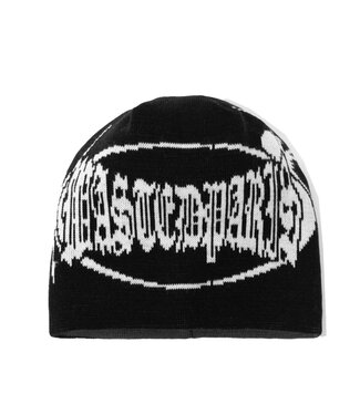 WASTED PARIS Brow Beanie Reverse Boiler - Black/Charcoal