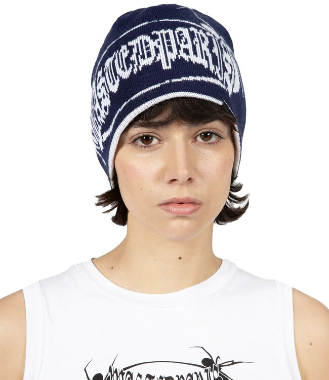 WASTED PARIS Brow Beanie Reverse Boiler - Ultra Blue/White