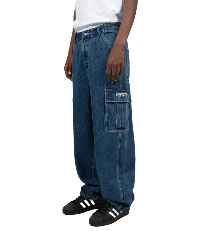 WASTED PARIS Creager Pant - Washed Blue