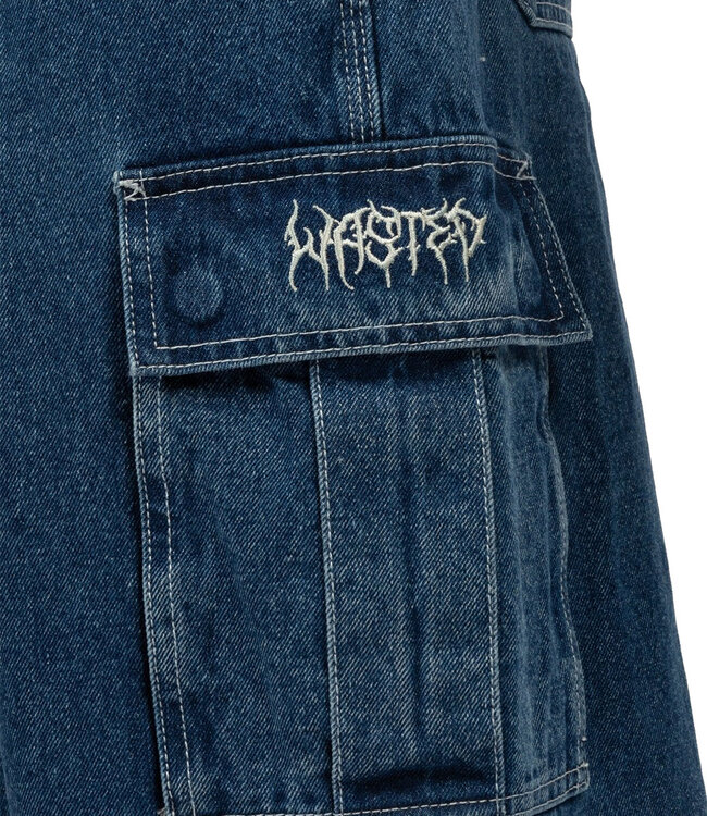 WASTED PARIS Creager Pant - Washed Blue