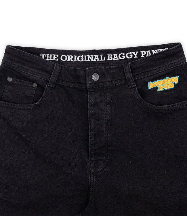 HOMEBOY X-Tra Monster Denim Short - Washed Black