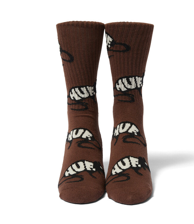 HUF Pest Problem Crew Sock - Camel