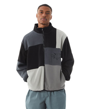 HUF Remix Quarter Zip Fleece - Black