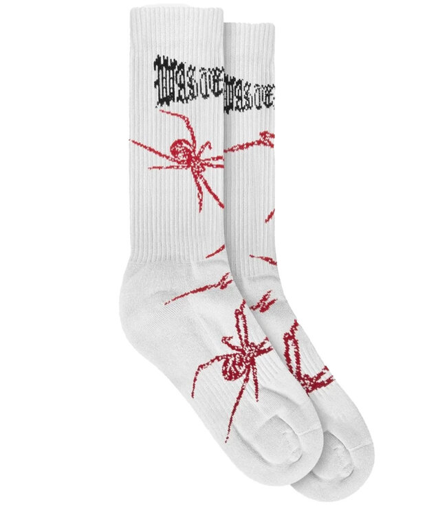 WASTED PARIS Socks Phobia - White