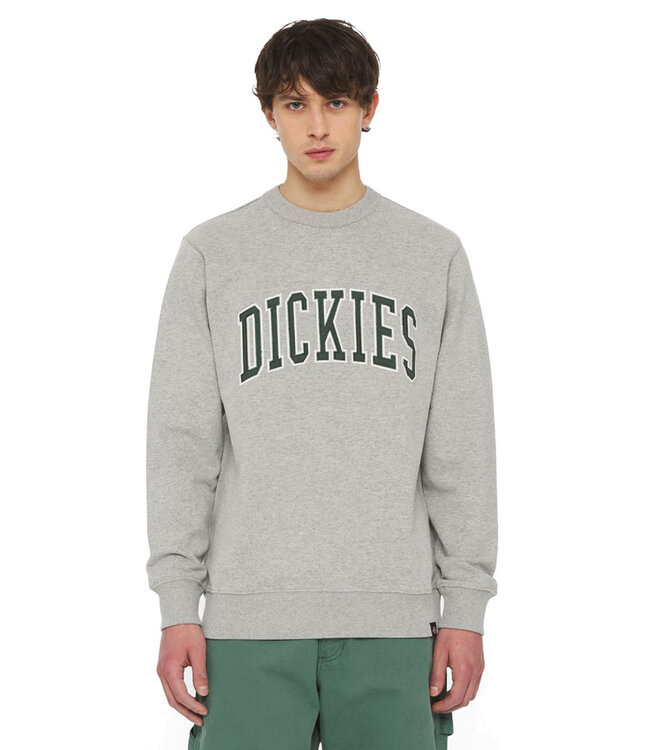 DICKIES Aitkin Sweatshirt - Gray/Dark Forest