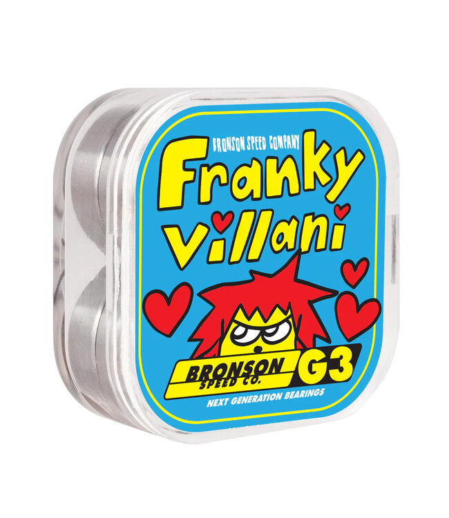 BRONSON SPEED CO. Franky Villani Pro Bearing G3 - Yellow/Orange