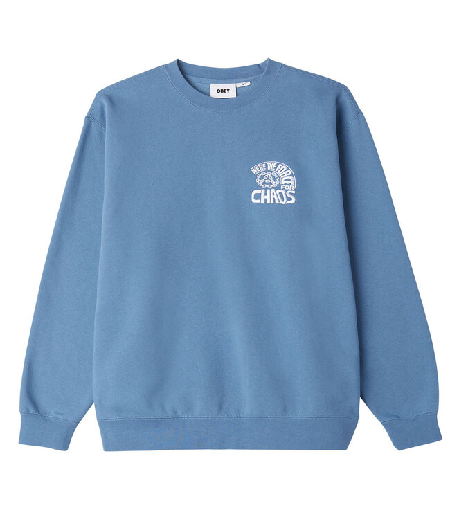 OBEY Peace Program Sweater - Coronet Blue