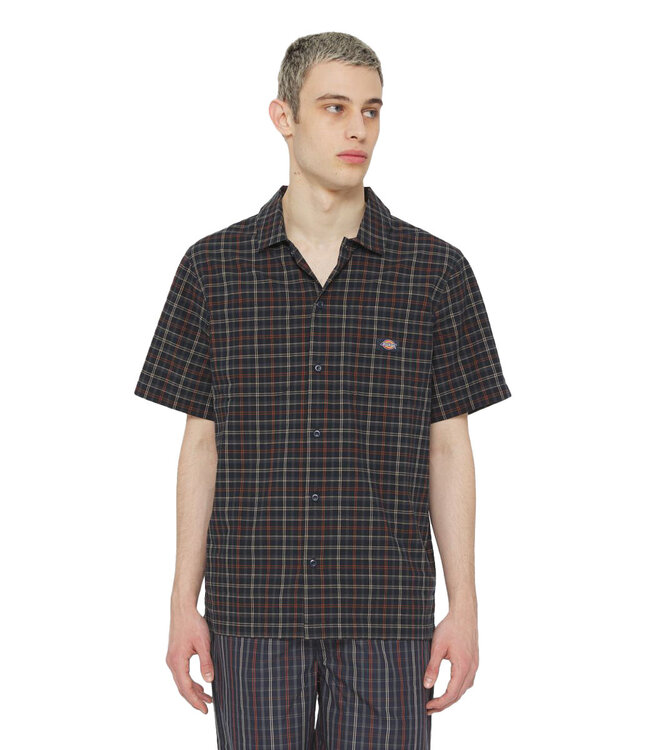 DICKIES Surry Shirt Outdoor Check - Navy