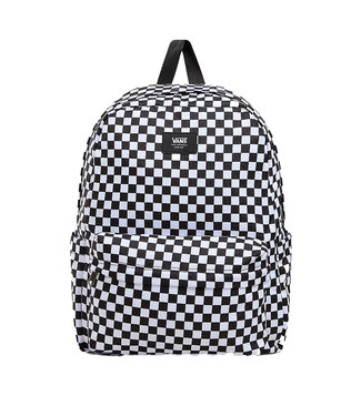 VANS Old Skool Check Backpack - Black/White