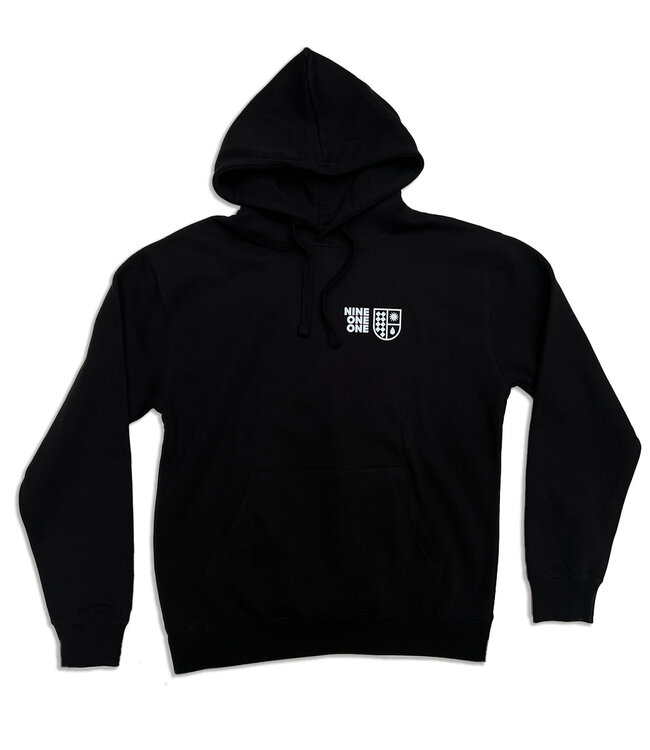 SKATESHOPDAY 911 Deck Wall Hoodie - Black