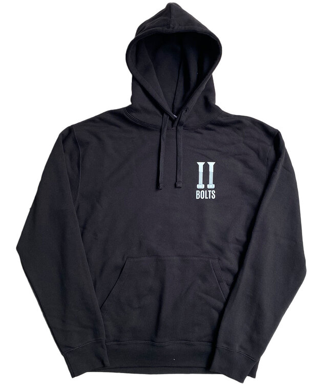 SKATESHOPDAY Bolts Deck Wall Hoodie - Black