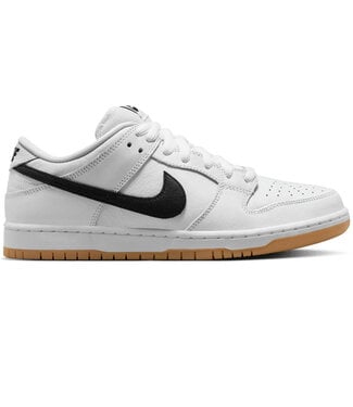 NIKE SB Dunk Low Pro - White/Black-White-Gum Light Brown