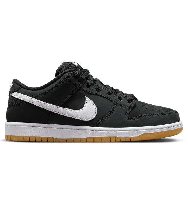 NIKE SB Dunk Low Pro - Black/White-Black-Gum Light Brown