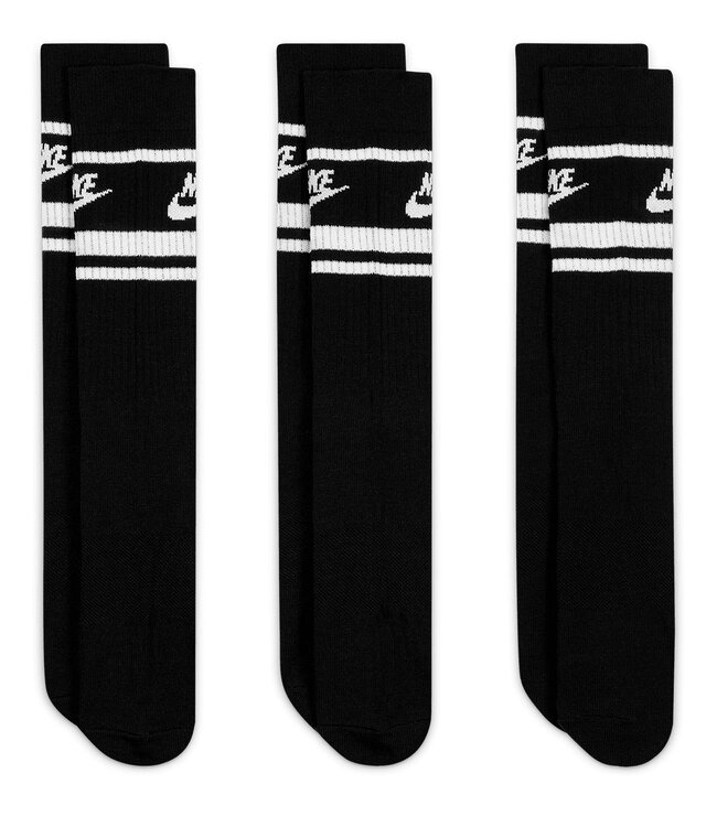 NIKE SB Dri-Fit Crew Sock 3-Pack - Black