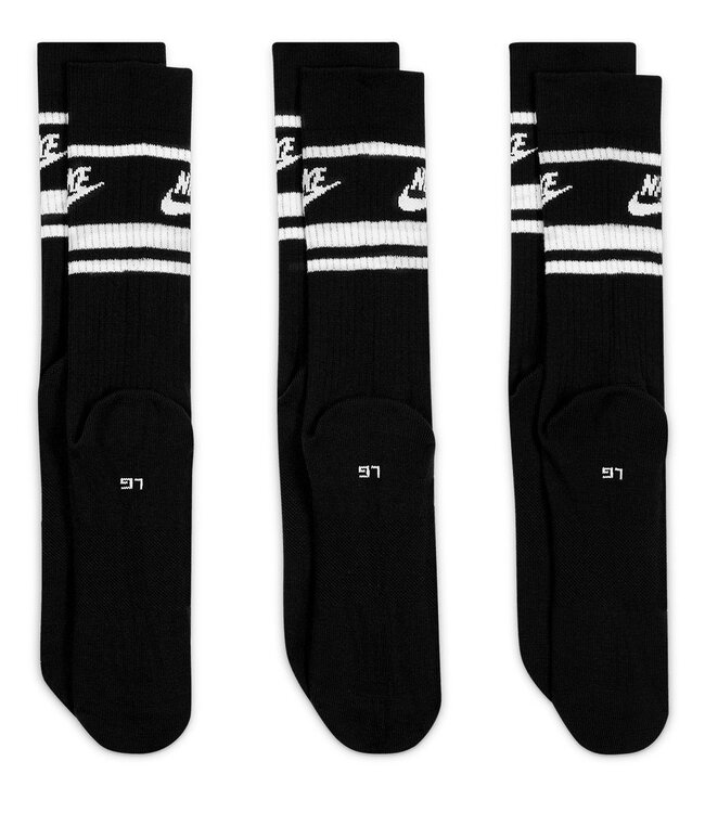 NIKE SB Dri-Fit Crew Sock 3-Pack - Black
