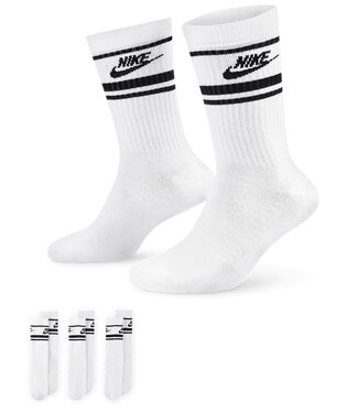 NIKE SB Dri-Fit Crew Sock 3-Pack - White