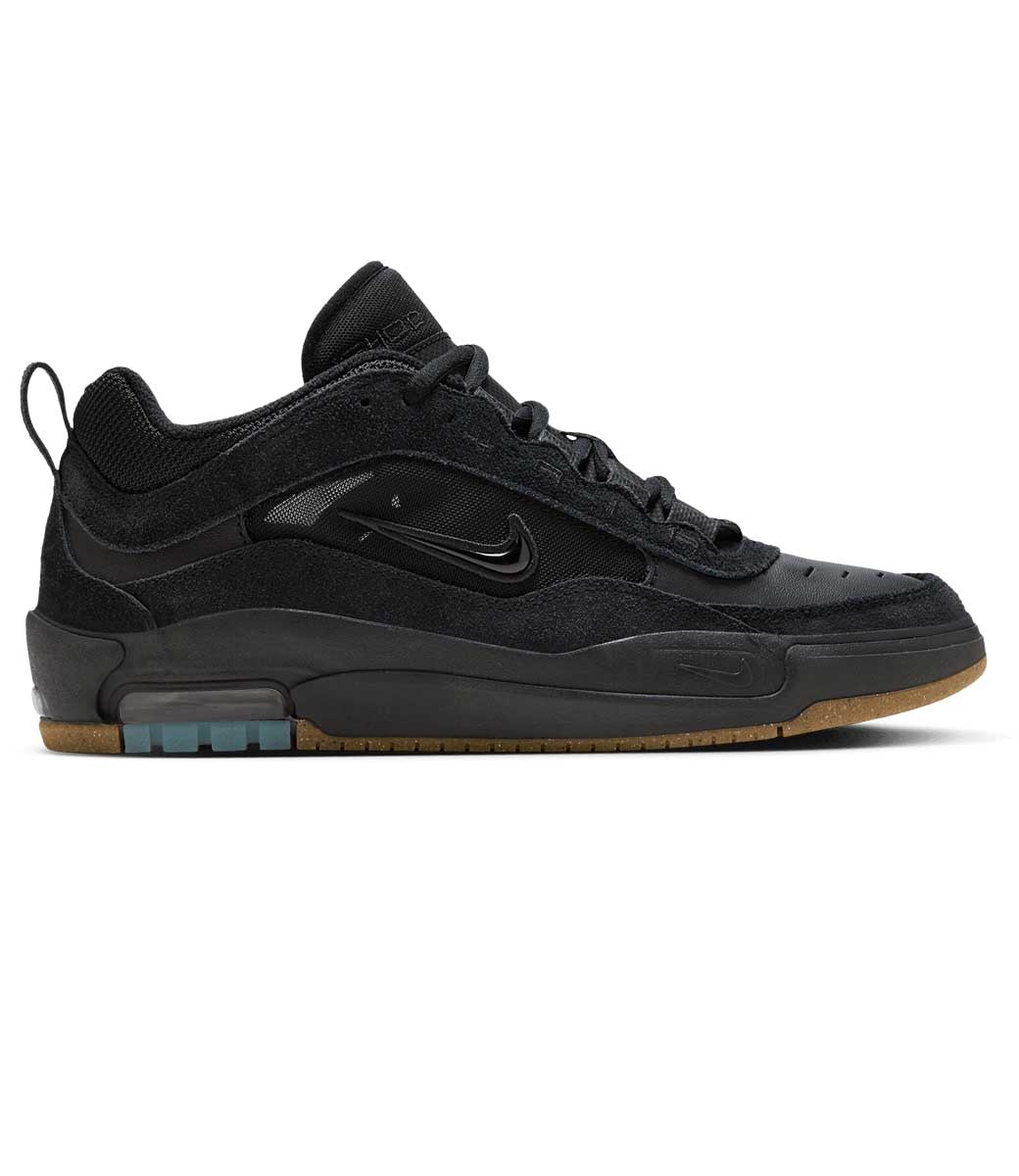 NIKE SB Air Max Ishod - Black/Black/Gum I Skateshop.be - Skateshop.be
