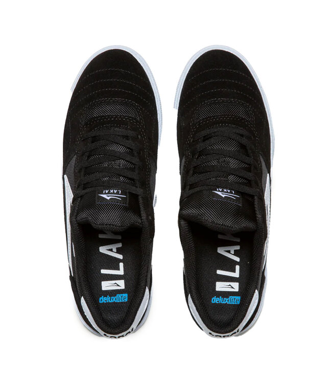LAKAI Cambridge - Black/White Suede