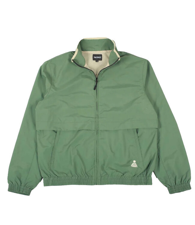 THEORIES Tailwind Vented Windbreaker Jacket - Sage