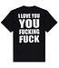 RIPNDIP Ily Fuckin Fuck T-Shirt - Black