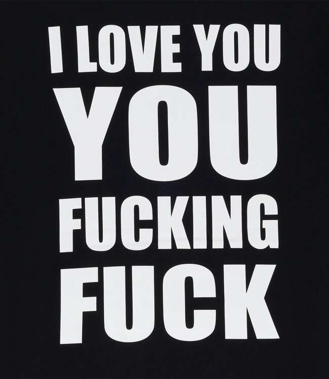 RIPNDIP Ily Fuckin Fuck T-Shirt - Black