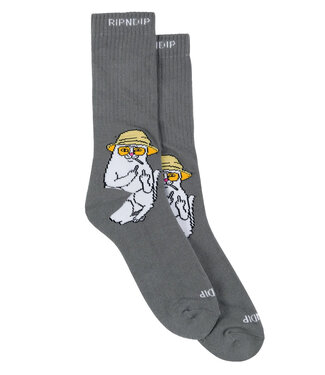 RIPNDIP Nermal S Thompson Socks - Charcoal