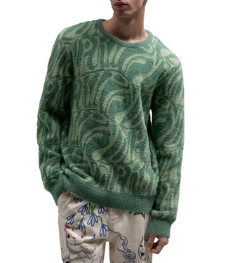 RIPNDIP Wilshire Knit Mohair Sweater - Pine