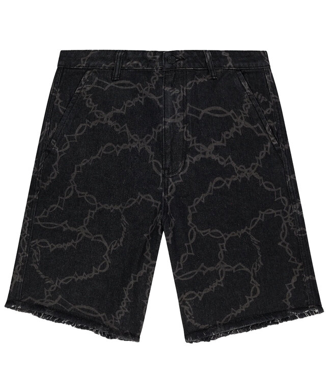 RIPNDIP Wired Denim Shorts - Black