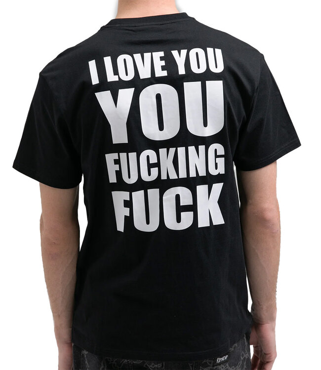 RIPNDIP Ily Fuckin Fuck T-Shirt - Black