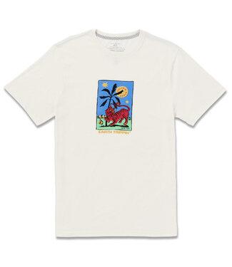 VOLCOM Tarot Tiger T-Shirt - Off White