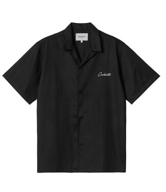 CARHARTT WIP Delray Shirt - Black/Wax