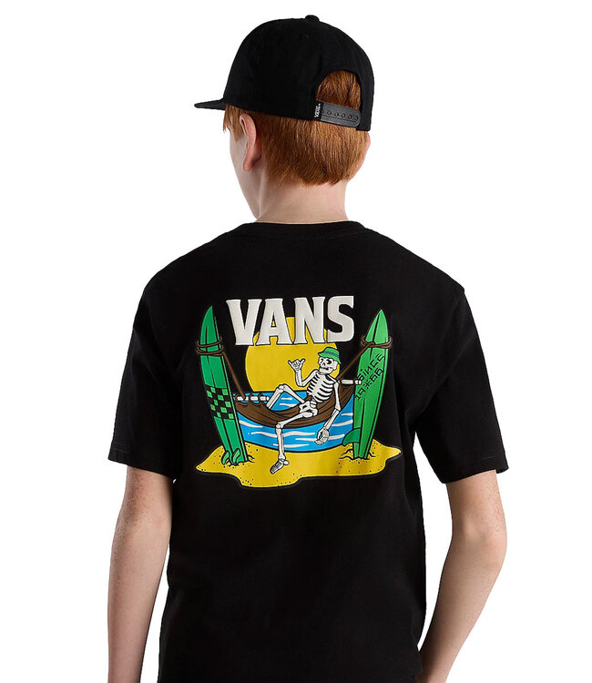 VANS Shaka Skeleton T-shirt - Black